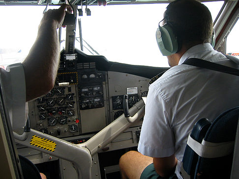 Fotos Cockpit des Wasserflugzeugs