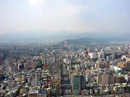 Blick vom Taipeh Tower