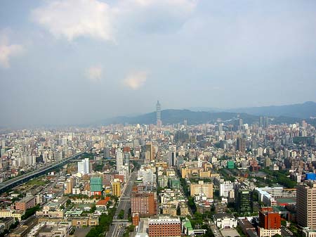 Blick vom Taipeh Tower Foto 