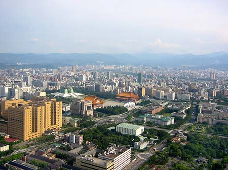 Foto Blick vom Taipeh Tower - Taipeh