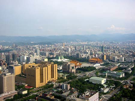 Blick vom Taipeh Tower Fotos