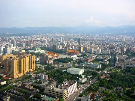 Foto Blick vom Taipeh Tower - Taipeh