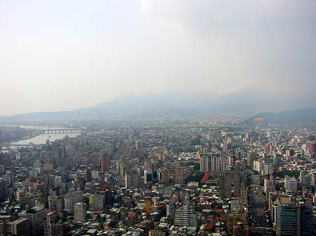 Blick vom Taipeh Tower Fotos