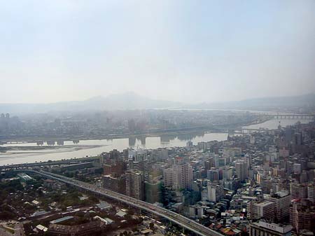 Blick vom Taipeh Tower Fotos