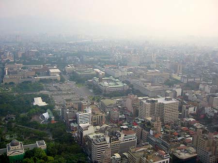 Blick vom Taipeh Tower Foto 