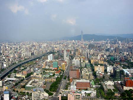 Foto Blick vom Taipeh Tower - Taipeh