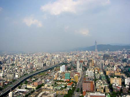 Foto Blick vom Taipeh Tower - Taipeh