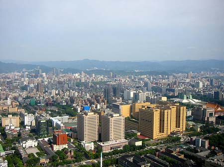 Foto Blick vom Taipeh Tower